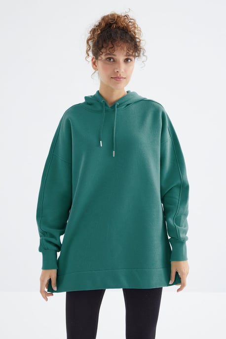 Übermaß Kapuzenpullover mit Tasche - Image 3