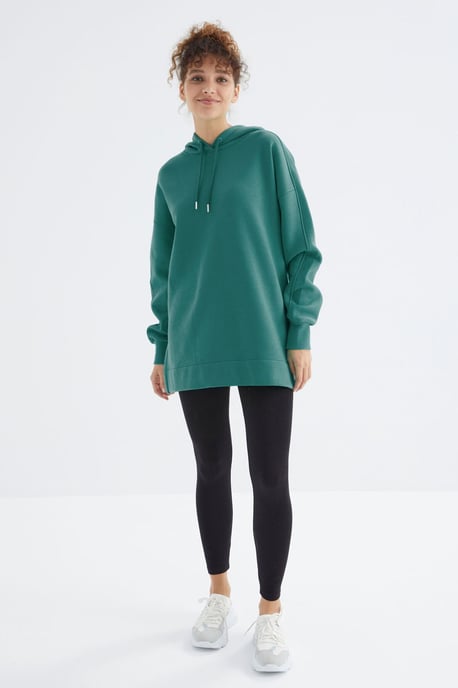 Übermaß Kapuzenpullover mit Tasche - Image 4