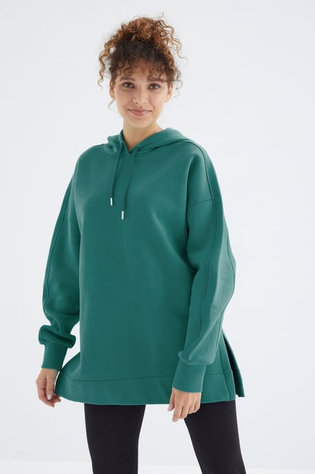 Übermaß Kapuzenpullover mit Tasche - Image 5