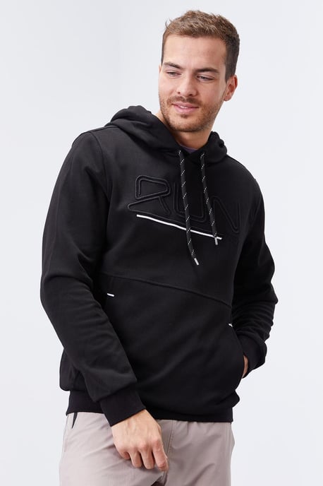 Herren Kapuzenpullover mit Logo-Druck - Image 3