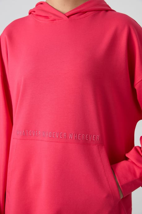 Übergroßer bedruckter Kapuzenpullover - Image 3