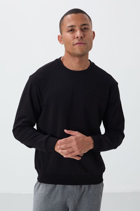 Herren Sweatshirt mit Rundhalsausschnitt - Image 4