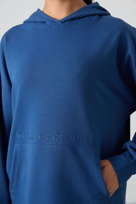 Übergroßer bedruckter Kapuzenpullover - Image 3