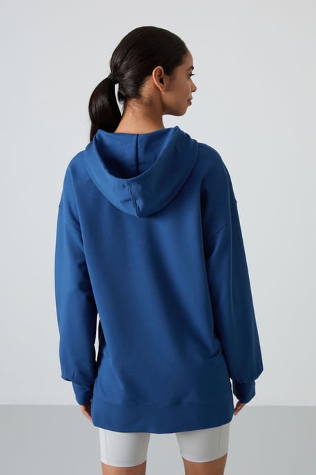Übergroßer bedruckter Kapuzenpullover - Image 6