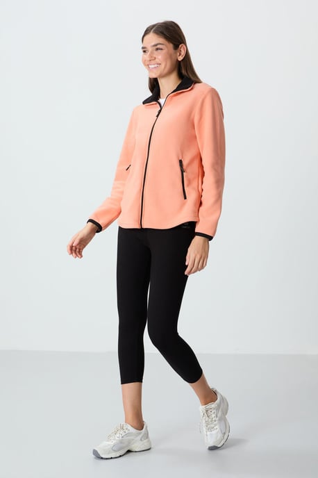 Damen Plüsch Zipper-Sweatshirt - Image 3