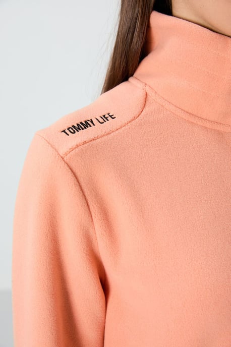 Damen Plüsch Zipper-Sweatshirt - Image 4
