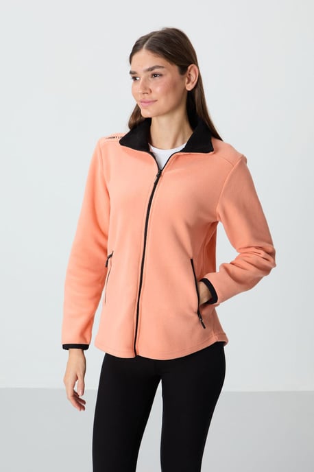 Damen Plüsch Zipper-Sweatshirt - Image 5