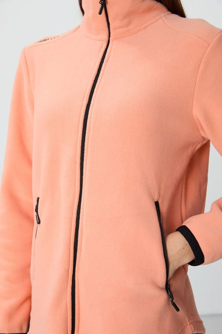 Damen Plüsch Zipper-Sweatshirt - Image 6