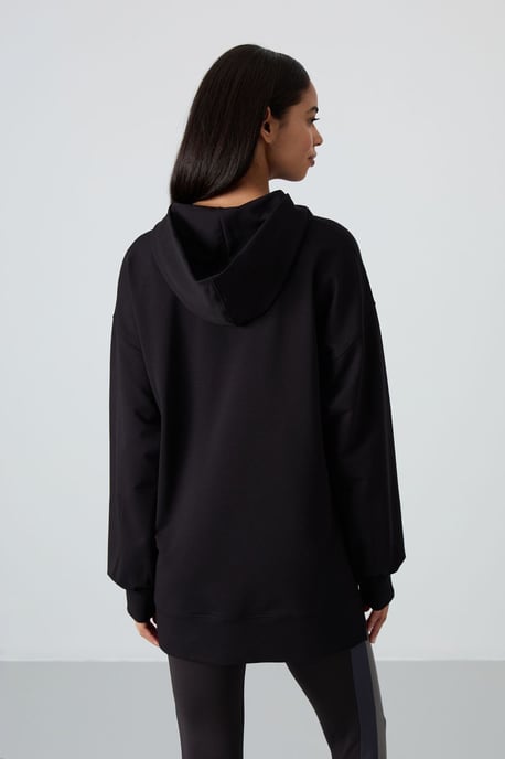 Übergroßer bedruckter Kapuzenpullover - Image 6