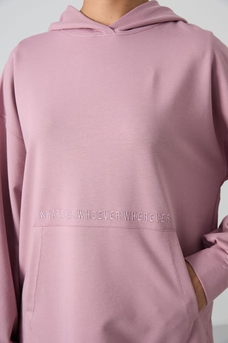 Übergroßer bedruckter Kapuzenpullover - Image 3
