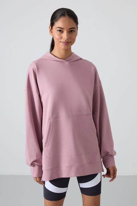 Übergroßer bedruckter Kapuzenpullover - Image 5