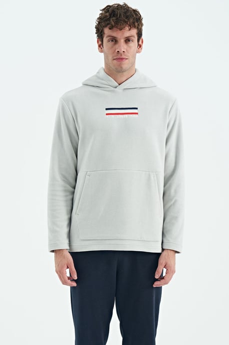 Herren Hoodie mit bedrucktem Logo - Image 2
