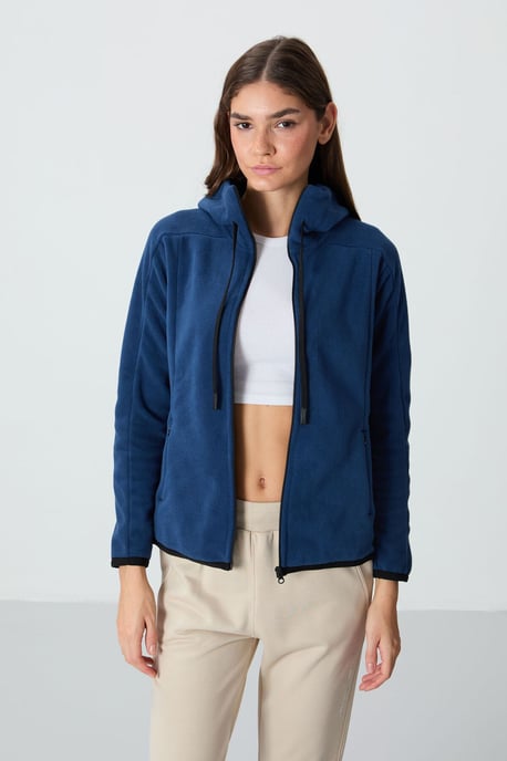Damen Fleece-Zip-Hoodie - Image 1