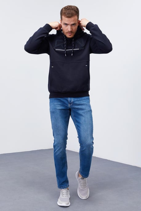 Herren-Logo-gedruckter Kapuzenpullover - Image 4