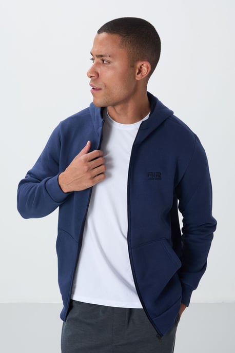 Herren Kapuzenzip Sweatshirt - Image 4