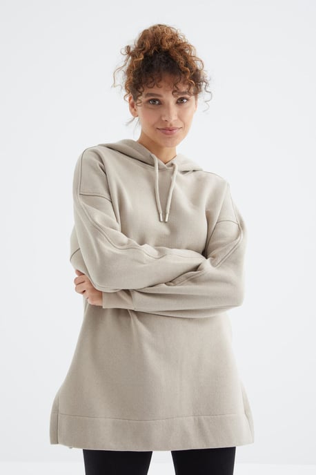 Übermaß Kapuzenpullover mit Tasche - Image 1