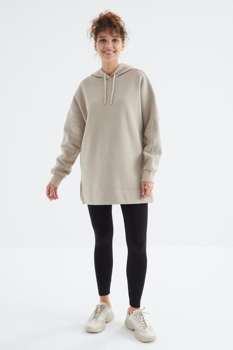 Übermaß Kapuzenpullover mit Tasche - Image 2