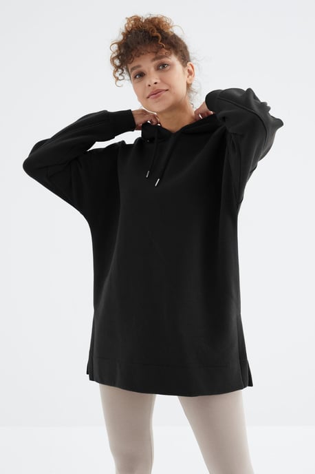 Übermaß Kapuzenpullover mit Tasche - Image 3