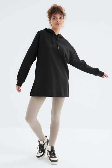 Übermaß Kapuzenpullover mit Tasche - Image 4