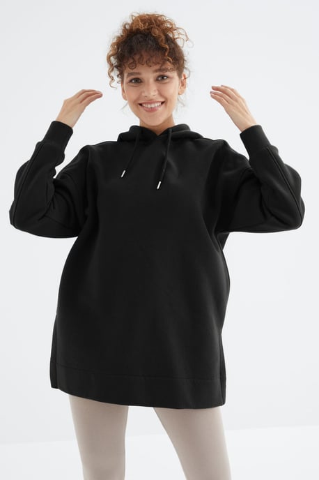 Übermaß Kapuzenpullover mit Tasche - Image 5
