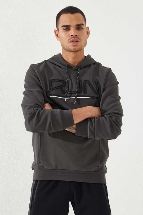 Herren Hoodie mit Logo-Druck - Image 4
