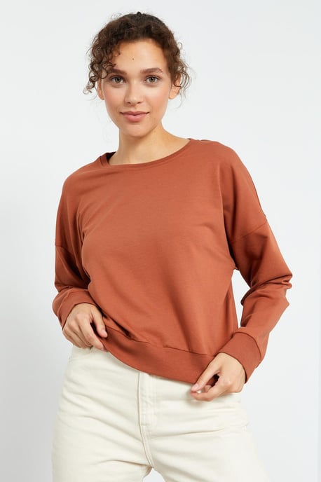 Damen Freizeit Crewneck Sweatshirt - Image 3