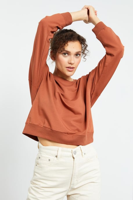 Damen Freizeit Crewneck Sweatshirt - Image 6