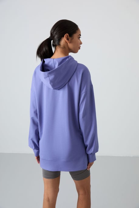 Übergroßer bedruckter Kapuzenpullover - Image 6