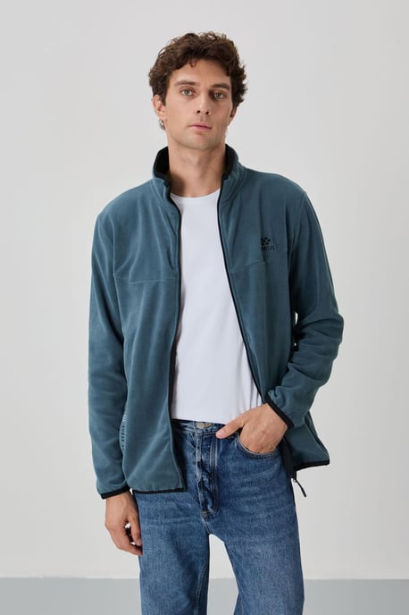 Herren Fleece-Ziphoodie - Image 2