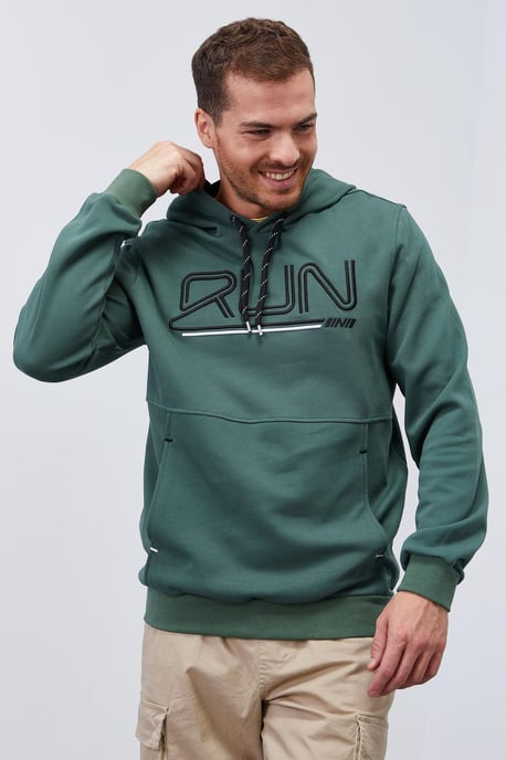 Herren Kapuzensweatshirt mit Logo-Print - Image 3