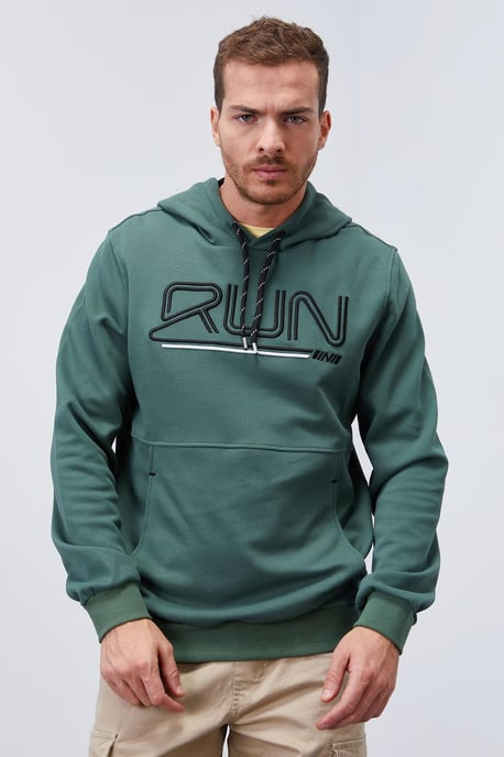 Herren Kapuzensweatshirt mit Logo-Print - Image 6