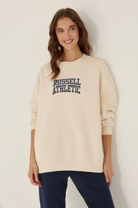 Übergroßes Bedrucktes Rundhals-Sweatshirt - Image 1