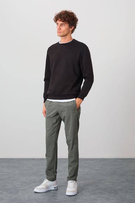 Herren Regular Fit Rundhals Sweatshirt - Image 3