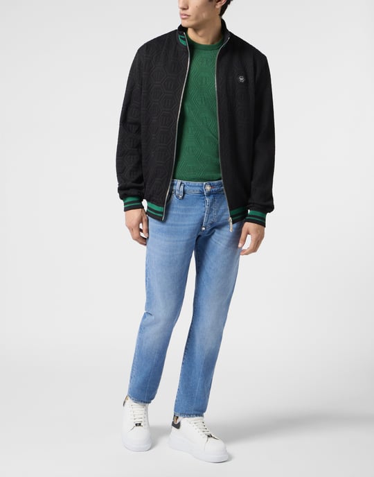 Tracksuit Jacket Jacquard Monogram - Image 4