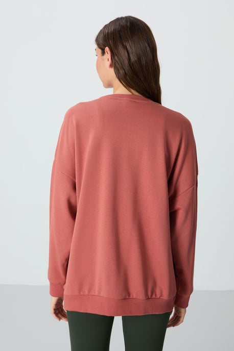 Übergroßer Rundhals-Sweatshirt - Image 5