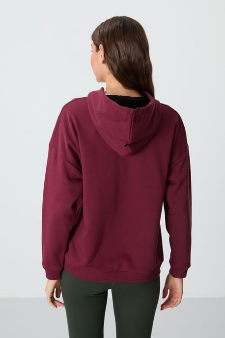 Übergroßer Kapuzenpullover mit Tasche - Image 5