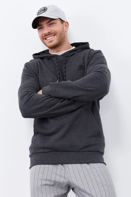 Herren Sweatshirt mit Kapuze und Tasche - Image 5
