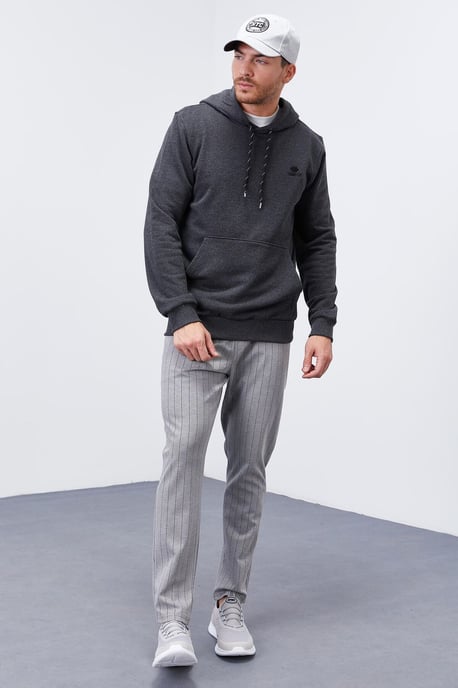 Herren Sweatshirt mit Kapuze und Tasche - Image 6