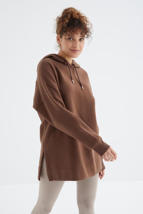 Übermaß Kapuzenpullover mit Tasche - Image 1