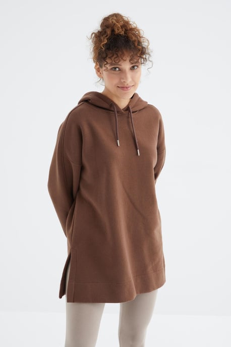 Übermaß Kapuzenpullover mit Tasche - Image 3