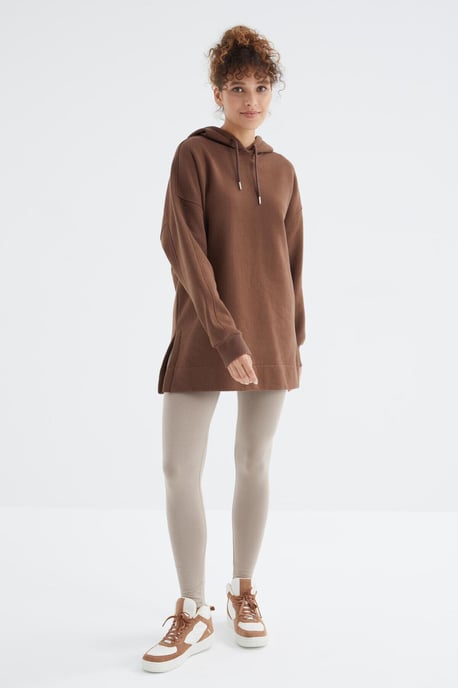 Übermaß Kapuzenpullover mit Tasche - Image 6