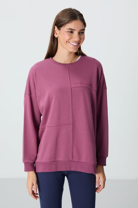 Übergroßer Rundhals-Sweatshirt - Image 6
