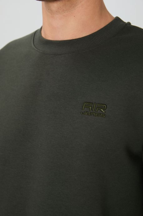 Herren Regular Fit Rundhals Sweatshirt - Image 4