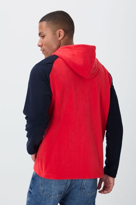Herren Plüsch Zip-Up Kapuzenpullover - Image 4