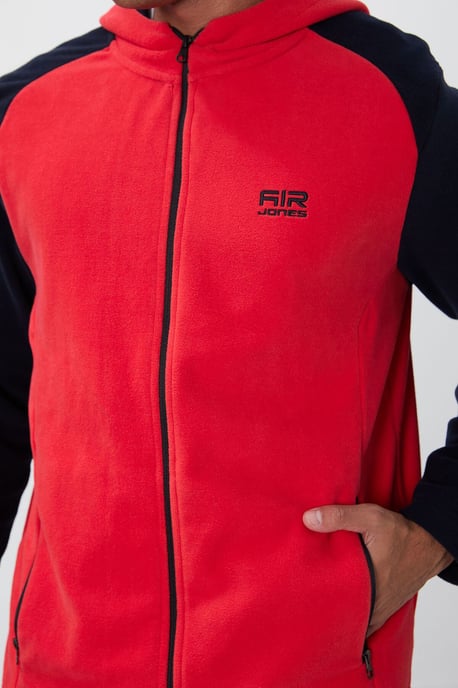 Herren Plüsch Zip-Up Kapuzenpullover - Image 5
