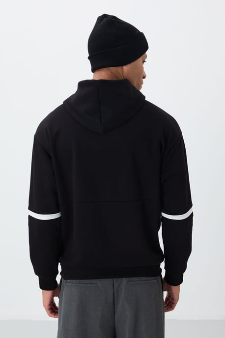 Herren Kapuzen-Sweatshirt mit Farbblöcken - Image 5