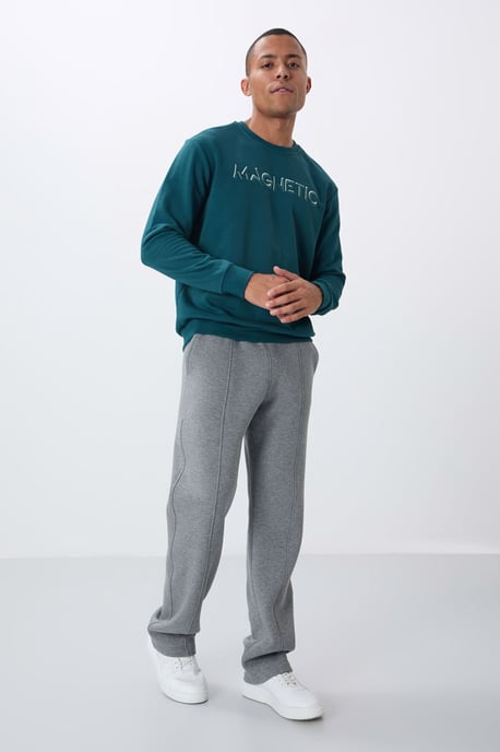 Herren bedruckter Rundhals-Sweatshirt - Image 3