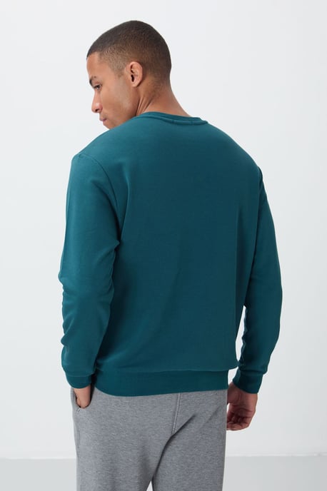 Herren bedruckter Rundhals-Sweatshirt - Image 5