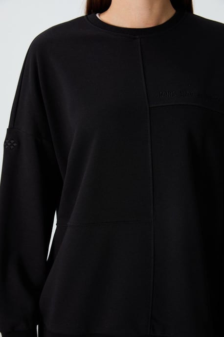 Übergroßer Rundhals-Sweatshirt - Image 2