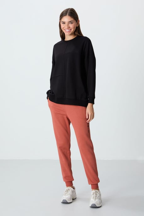 Übergroßer Rundhals-Sweatshirt - Image 3